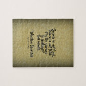 Winston Churchill Zitat; Erfolg Puzzle (Horizontal)