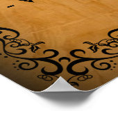 Winston Churchill Zitat; Erfolgscroll & Stucco Poster (Ecke)