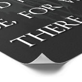 Winston Churchill Zitat - Sieg Poster (Ecke)