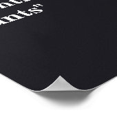 Winston Churchill Zitat über Mut Poster (Ecke)