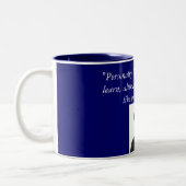 Winston Churchill Zweifarbige Tasse (Links)