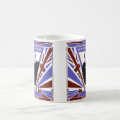 Winston- Churchillkunst-Deko Gewerkschafts-Jacktee Kaffeetasse (Mittel)