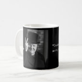 Winston- ChurchillTasse - Zitat 10 Kaffeetasse (Vorderseite Links)