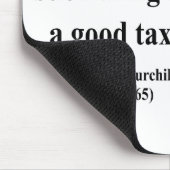 Winston- Churchillzitat 14b Mousepad (Ecke)