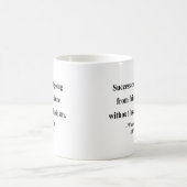 Winston- Churchillzitat 5a Kaffeetasse (Mittel)