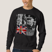 WINSTON- CHURCHILLzitat Sweatshirt (Vorderseite)