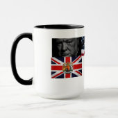 WINSTON- CHURCHILLzitat Tasse (Links)