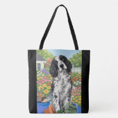 WINSTON der English Setter Tasche (Vorderseite)