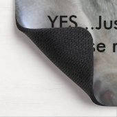 Winston die Katze Mousepad (Ecke)