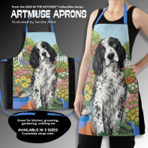 WINSTON English Setter All-Over Print Schürze