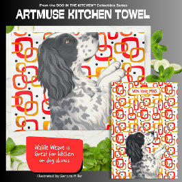 WINSTON English Setter  - ArtMuse Küchentücher