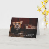 Winston Furchill Birthday Karte (Gelbe Blume)