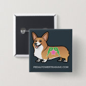 Winston Knopf Button (Vorne & Hinten)