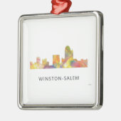WINSTON - NTH CAROLINA SKYLINE SALEMS, - SILBERNES ORNAMENT (Links)