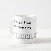 Winston Periodenname Tasse (Vorderseite Links)