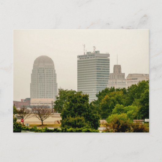winston salem nc postkarte (Vorderseite)
