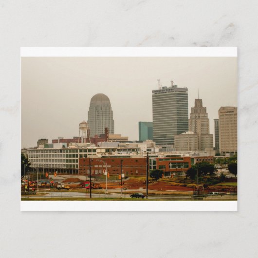 winston salem nc postkarte (Vorderseite)