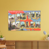 Winston-Salem, North Carolina Leinwanddruck (Insitu (Wohnzimmer))