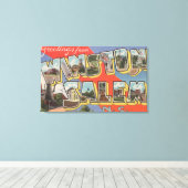 Winston-Salem, North Carolina Leinwanddruck (Insitu (Holzboden))