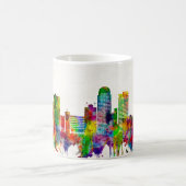 Winston-Salem North Carolina Skyline Kaffeetasse (Mittel)