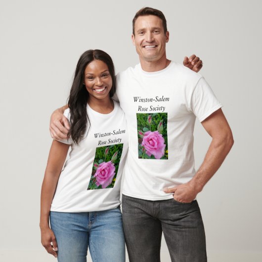 Winston-Salem Rose Society Men's Basic T - Shirt (Unisex)