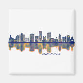 Winston-Salem Skyline Magnet (Vorne)
