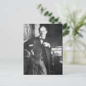 Winston Spencer Churchill 1904 Postkarte (Stehend Vorderseite)