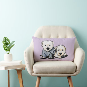 Winston und Finn Lendenkissen