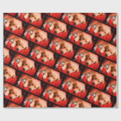 Winston, Weihnachten, MattPackpapier, 30" x 6' Geschenkpapier (Flach)