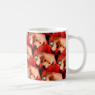 Winstons erstes Weihnachten!  Feiertags-Tasse 11oz Kaffeetasse