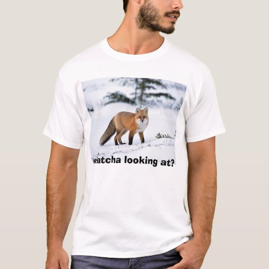 winter14, whatcha, das betrachtet? T-Shirt (Vorderseite)