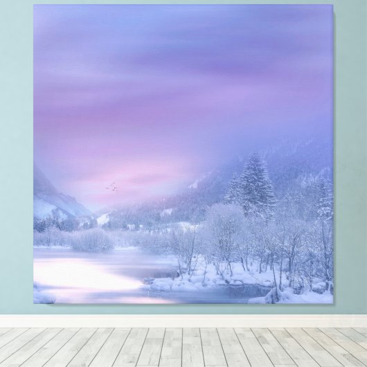 Winter 08 leinwanddruck (Insitu (Holzboden))