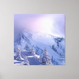 Winter 10 leinwanddruck