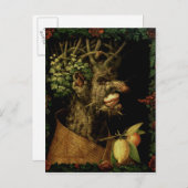 Winter 1573 postkarte (Vorne/Hinten)