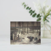 Winter 1889-93 postkarte (Stehend Vorderseite)