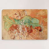 Winter 1896: Ein Jugendstil von Mucha Puzzle (Horizontal)