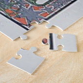 Winter 1900: Ein Jugendstil von Mucha Puzzle (Seite)