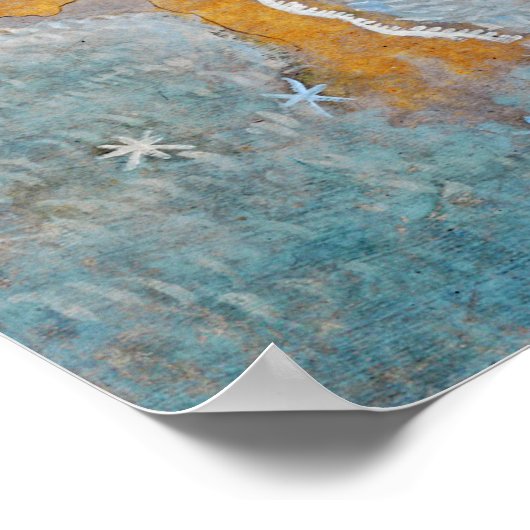 Winter 1 | Mikalojus Konstantinas Ciurlionis | Poster (Ecke)