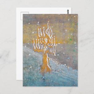 Winter 1   Mikalojus Konstantinas Ciurlionis   Postkarte