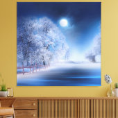 Winter 2019/03 leinwanddruck (Insitu (Wohnzimmer))