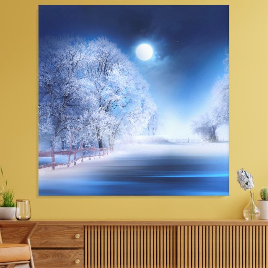 Winter 2019/03 leinwanddruck (Insitu (Wohnzimmer))