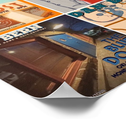 Winter 2024 Tour Poster Collage (Ecke)