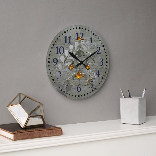 Winter 3 große wanduhr (Büro)
