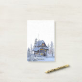 Winter 3 post-it klebezettel (Auf Schreibtisch)