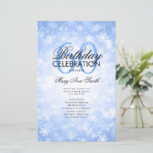 Winter 60. Geburtstag Programm Navy Wonderland Men (Stehend Vorderseite)
