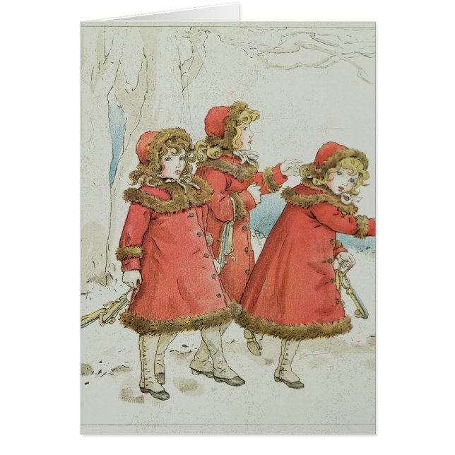 Winter ab April das Buch Babys von Melodien, 1900 (Vorne)