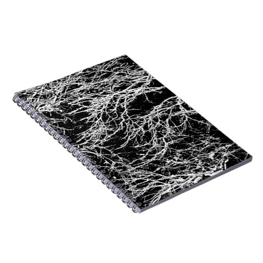 'Winter Abstrakt' Notebook/Journal Notizblock (Rechte Seite)