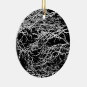 'Winter Abstrakt' Ornament (Rechts)