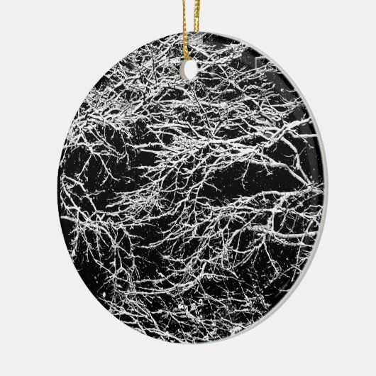 'Winter Abstrakt' Ornament (Links)