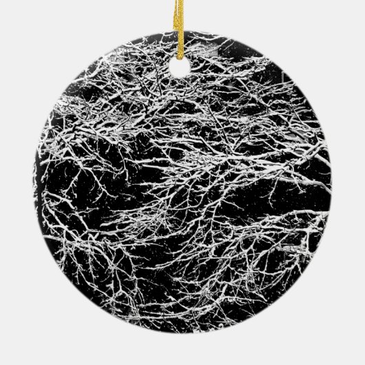 'Winter Abstrakt' Ornament (Hinten)